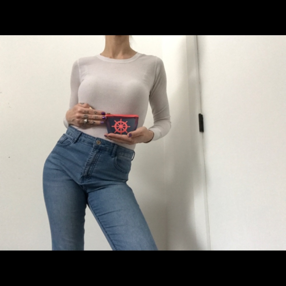 OLOL Nautical Theme Ships Wheel Coin Purse - Picture 5 of 11